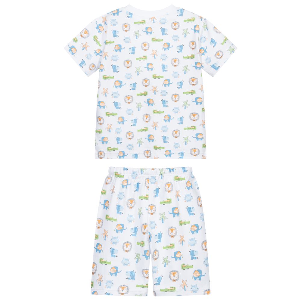 Kissy Kissy-Pima Cotton Hippo Pyjamas  | Childrensalon Outlet