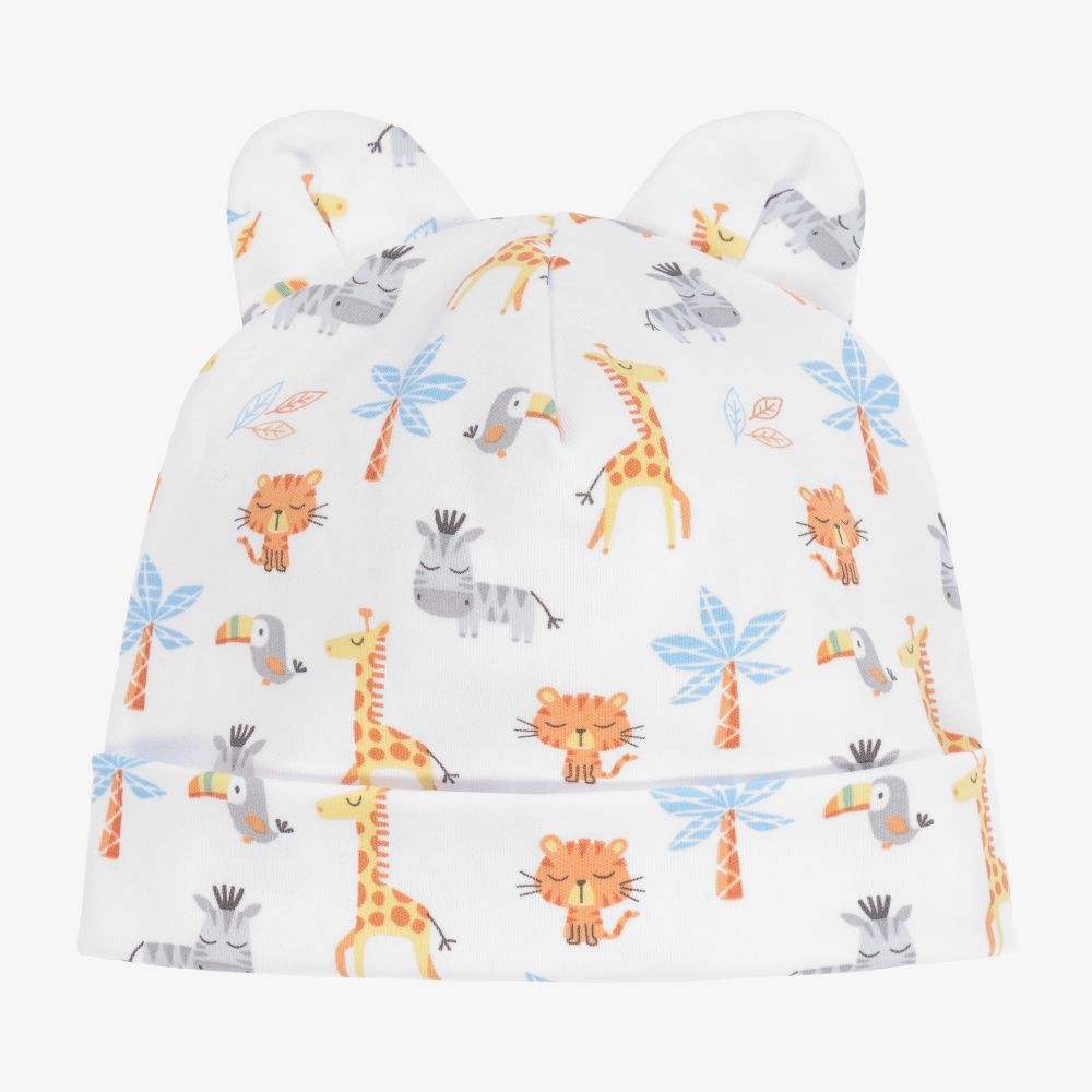 Kissy Kissy - Bonnet en coton Pima Jungle | Childrensalon