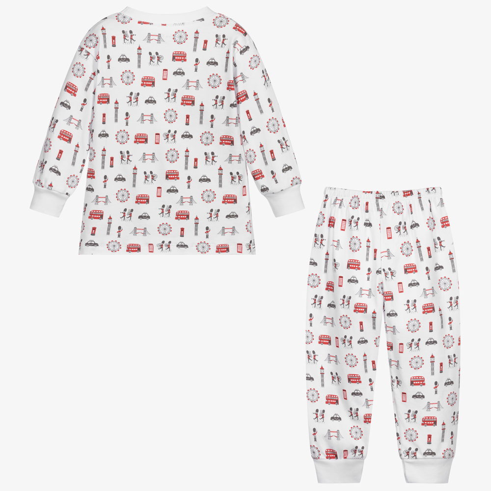 Kissy Kissy Pima Cotton London Pyjamas Childrensalon Outlet