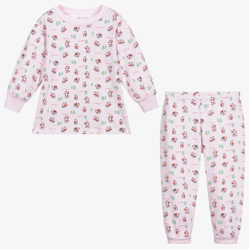Kissy Kissy-Pima Cotton Penguin Pyjamas | Childrensalon Outlet