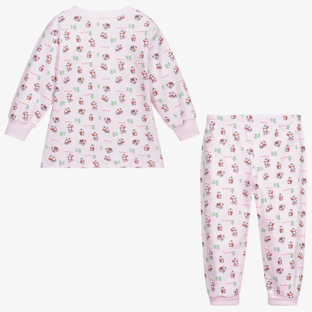 Kissy Kissy-Pima Cotton Penguin Pyjamas | Childrensalon Outlet