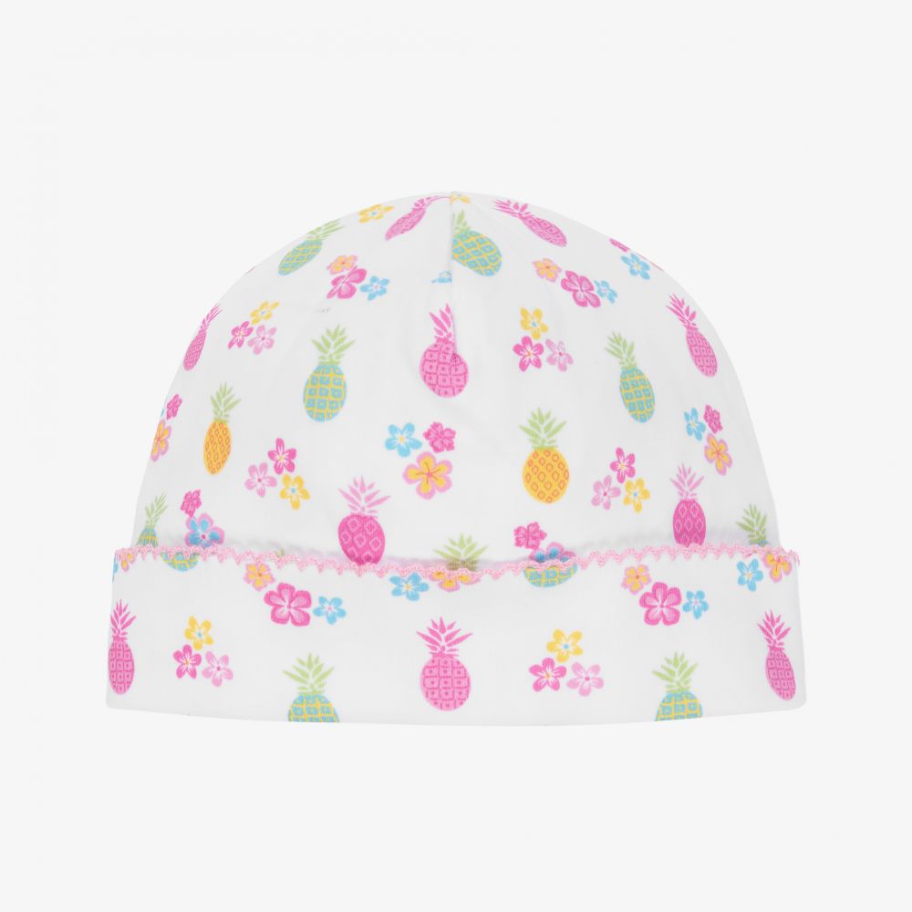 Kissy Kissy - Bonnet en coton Pima Ananas | Childrensalon