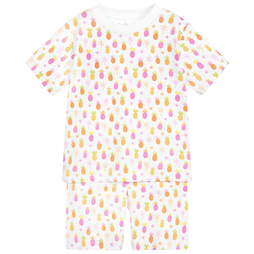 Kissy Kissy - Pima Cotton Pineapple Pyjamas | Childrensalon