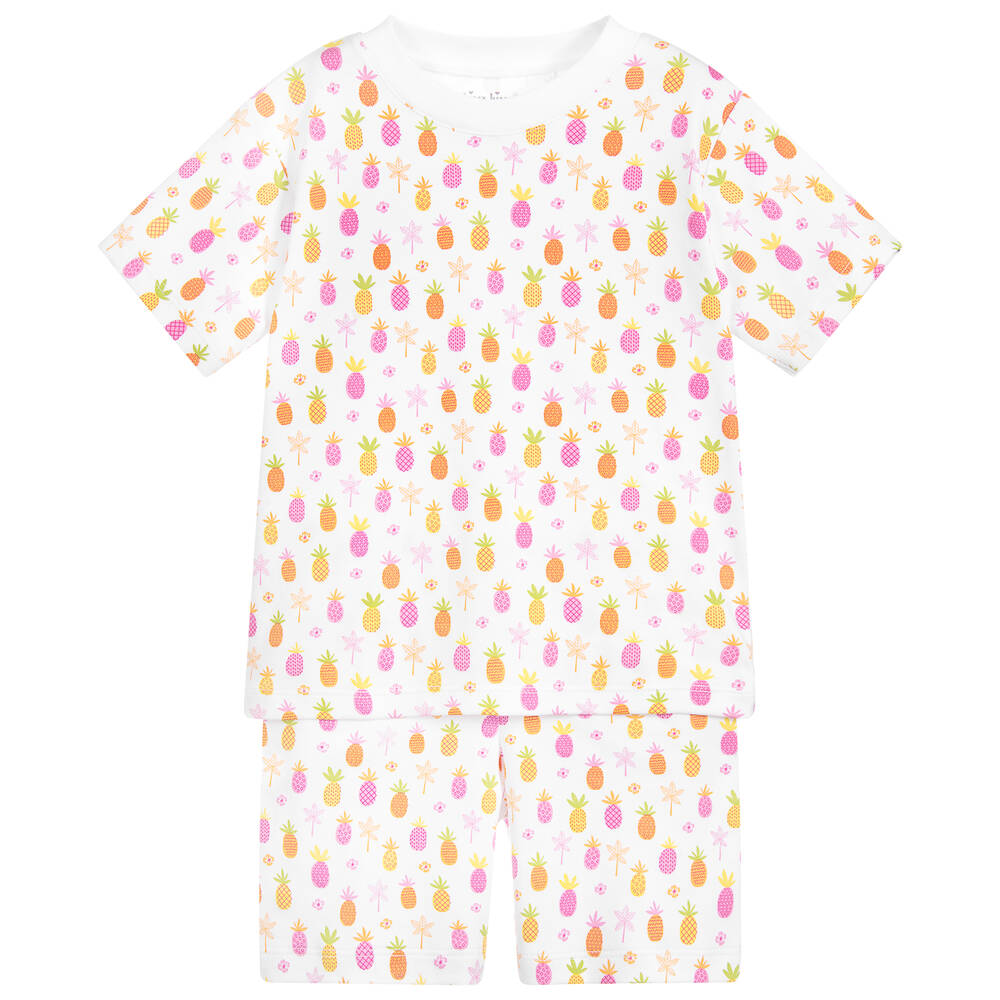 Kissy Kissy-Pima Cotton Pineapple Pyjamas | Childrensalon Outlet