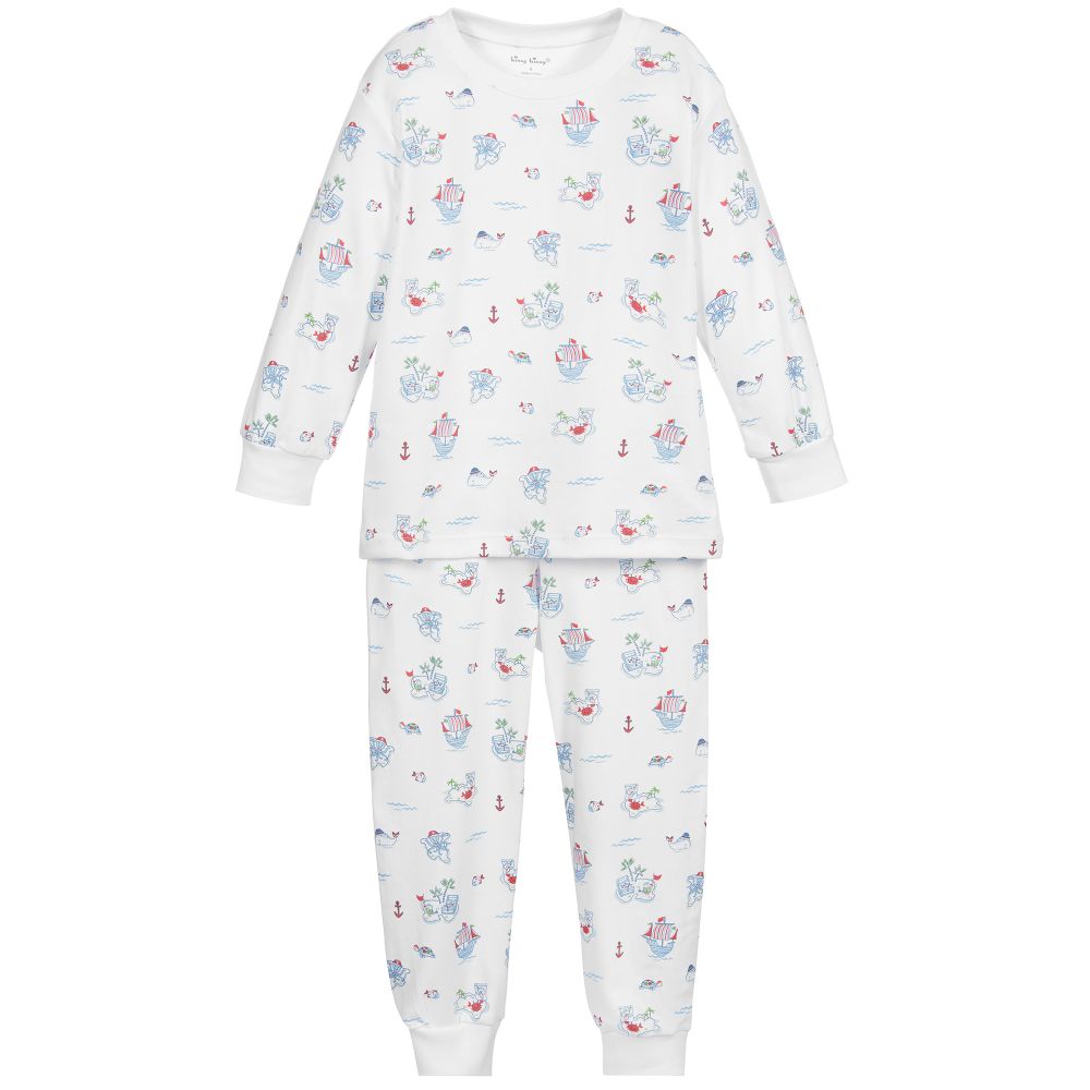 Kissy Kissy - Pima Cotton Pirate Pyjamas | Childrensalon