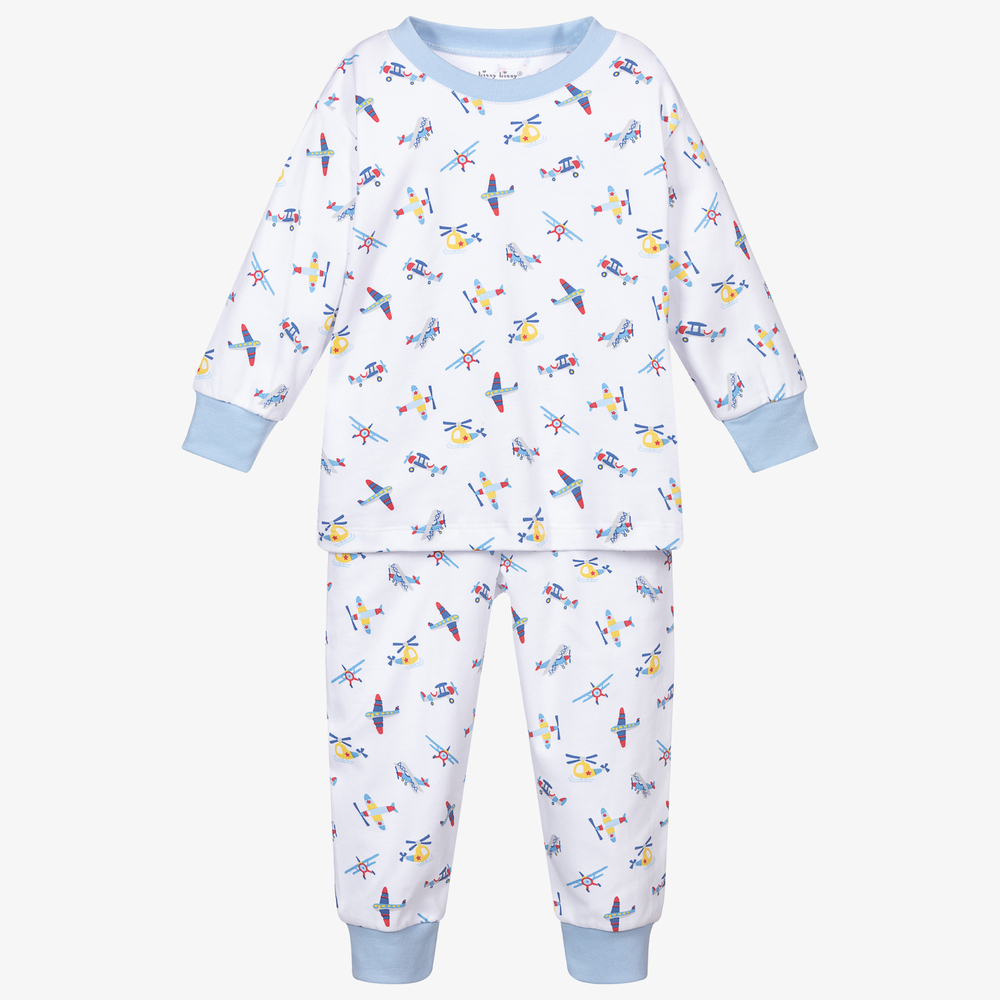 Kissy Kissy-Пижама из хлопка пима с самолетиками | Childrensalon Outlet