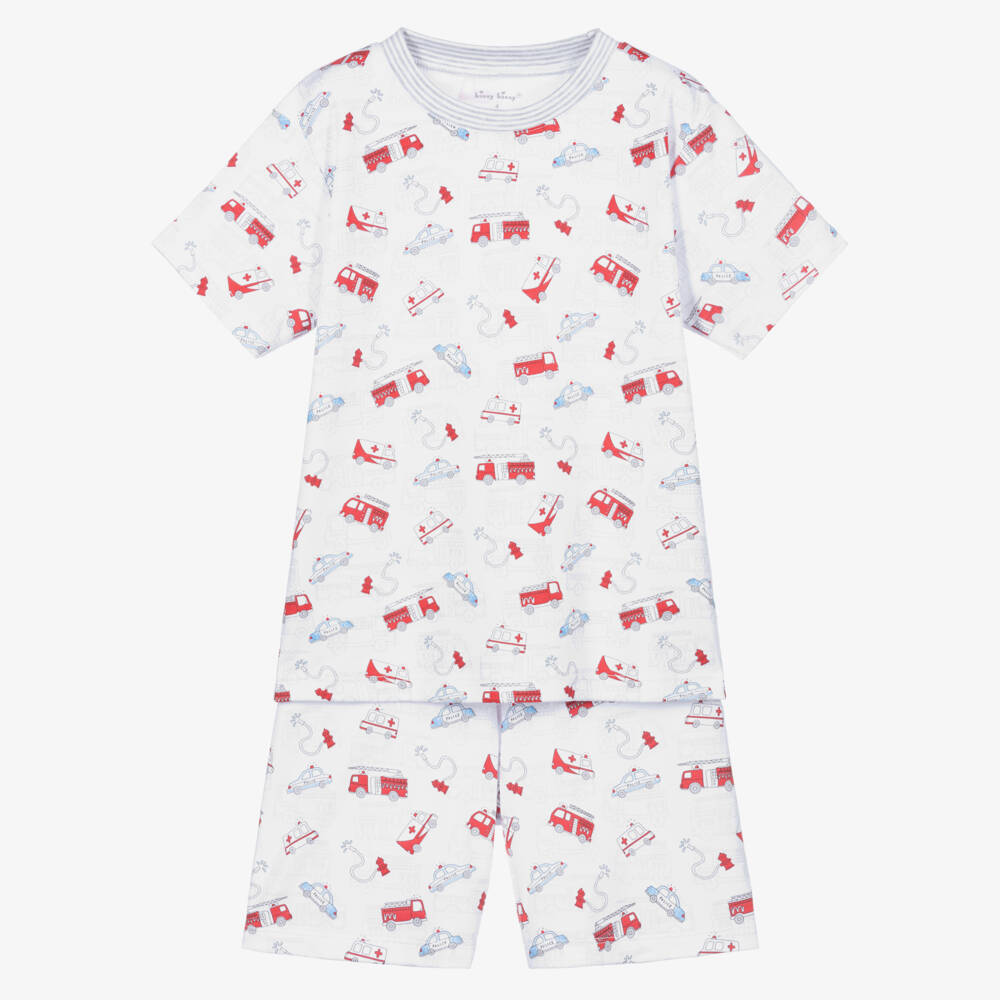 Kissy Kissy-Pima Cotton Police Pyjamas | Childrensalon Outlet
