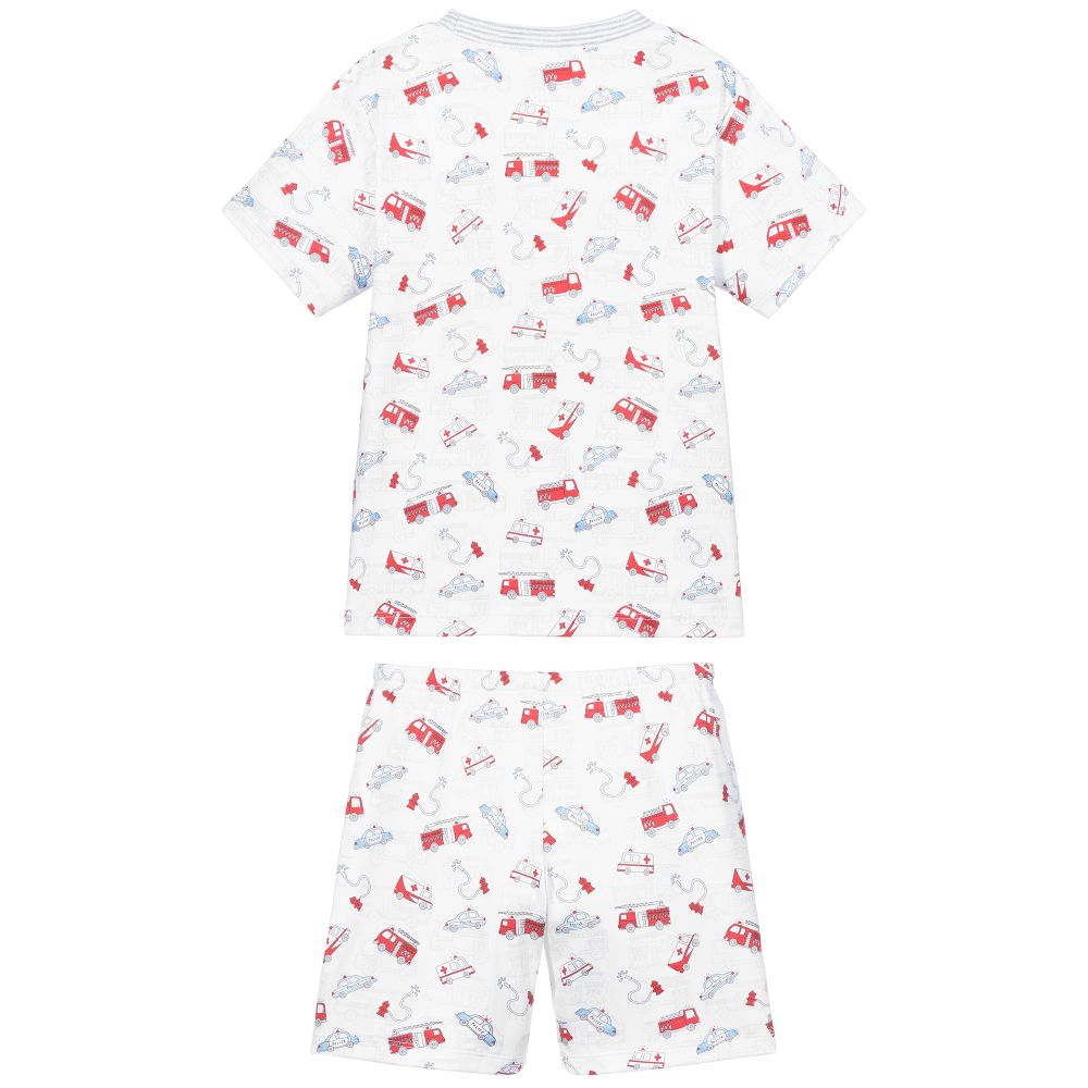 Kissy Kissy-Pima Cotton Police Pyjamas | Childrensalon Outlet