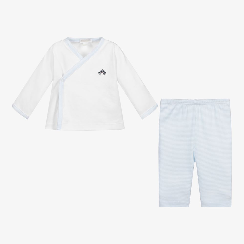Kissy Kissy-Комплект с брюками из хлопка пима | Childrensalon Outlet
