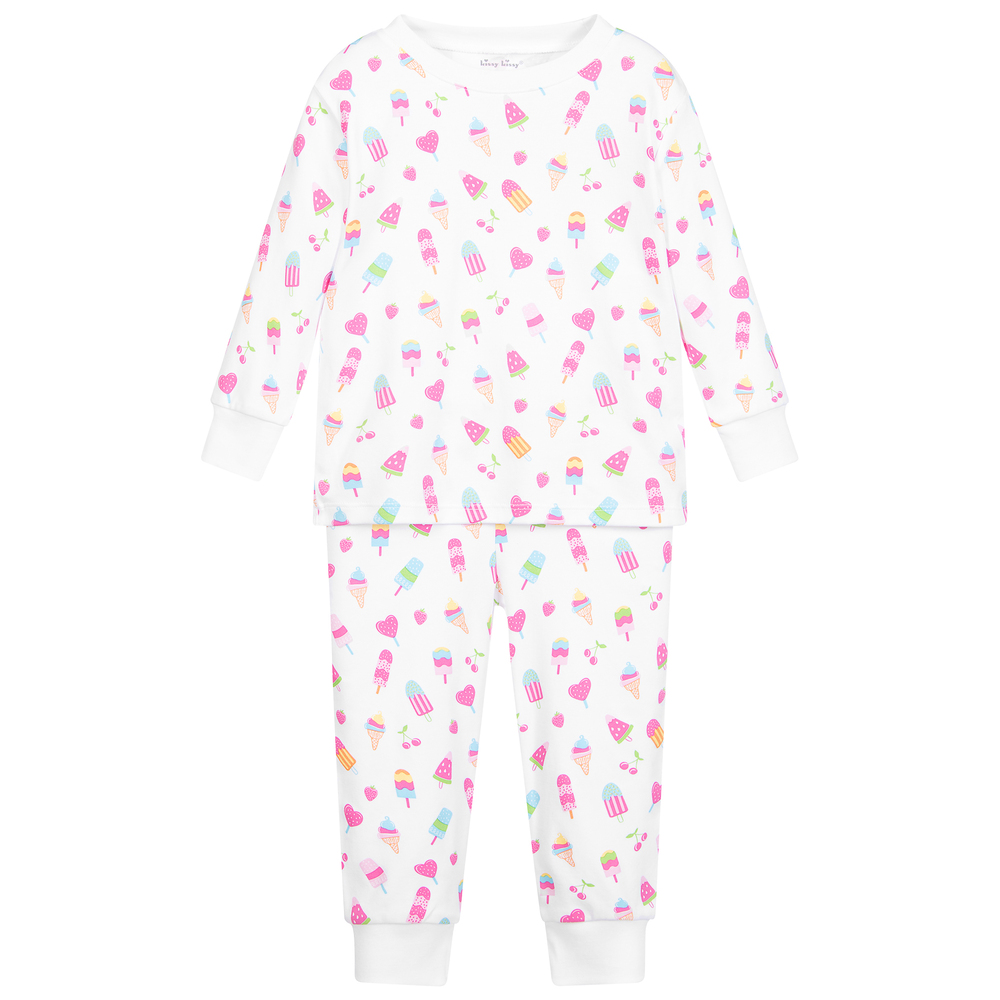 Kissy Kissy - Pima Cotton Popsicle Pyjamas | Childrensalon