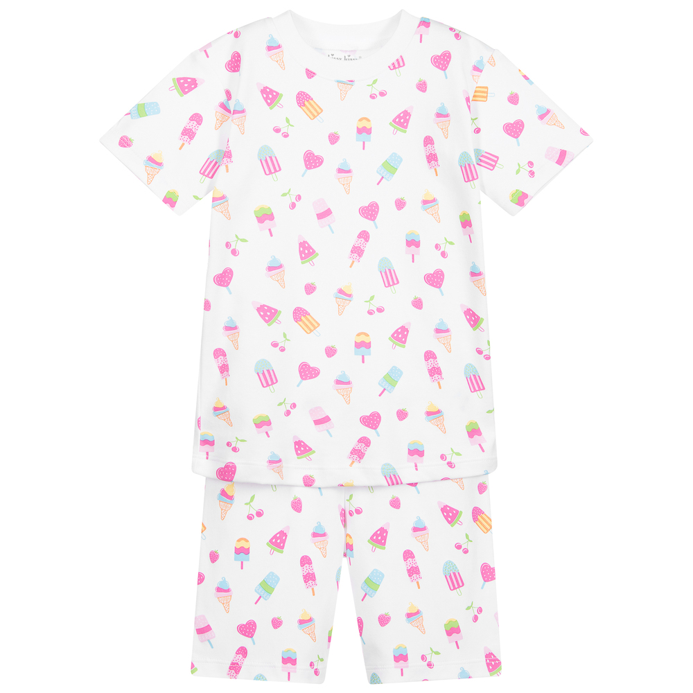 Kissy Kissy-Pima Cotton Popsicle Pyjamas | Childrensalon Outlet