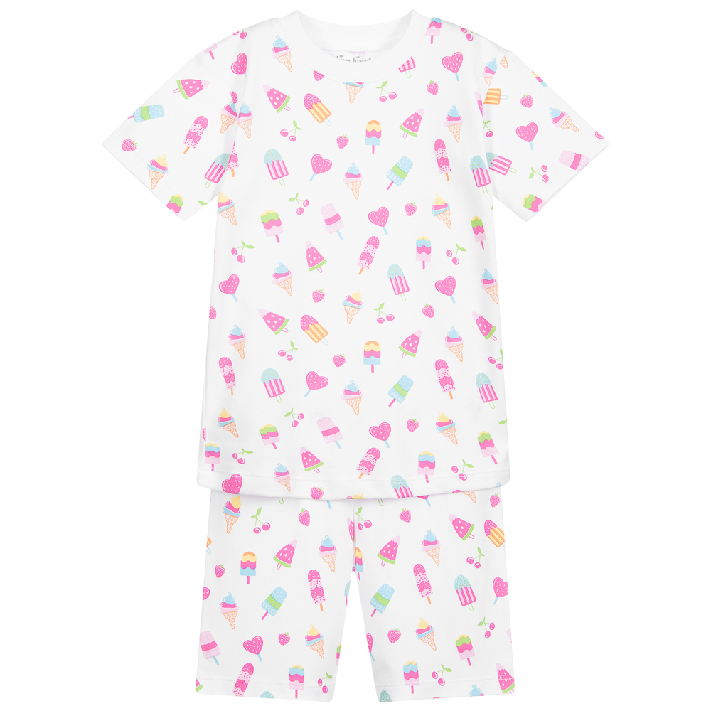 Kissy Kissy - Pima Cotton Popsicle Pyjamas | Childrensalon