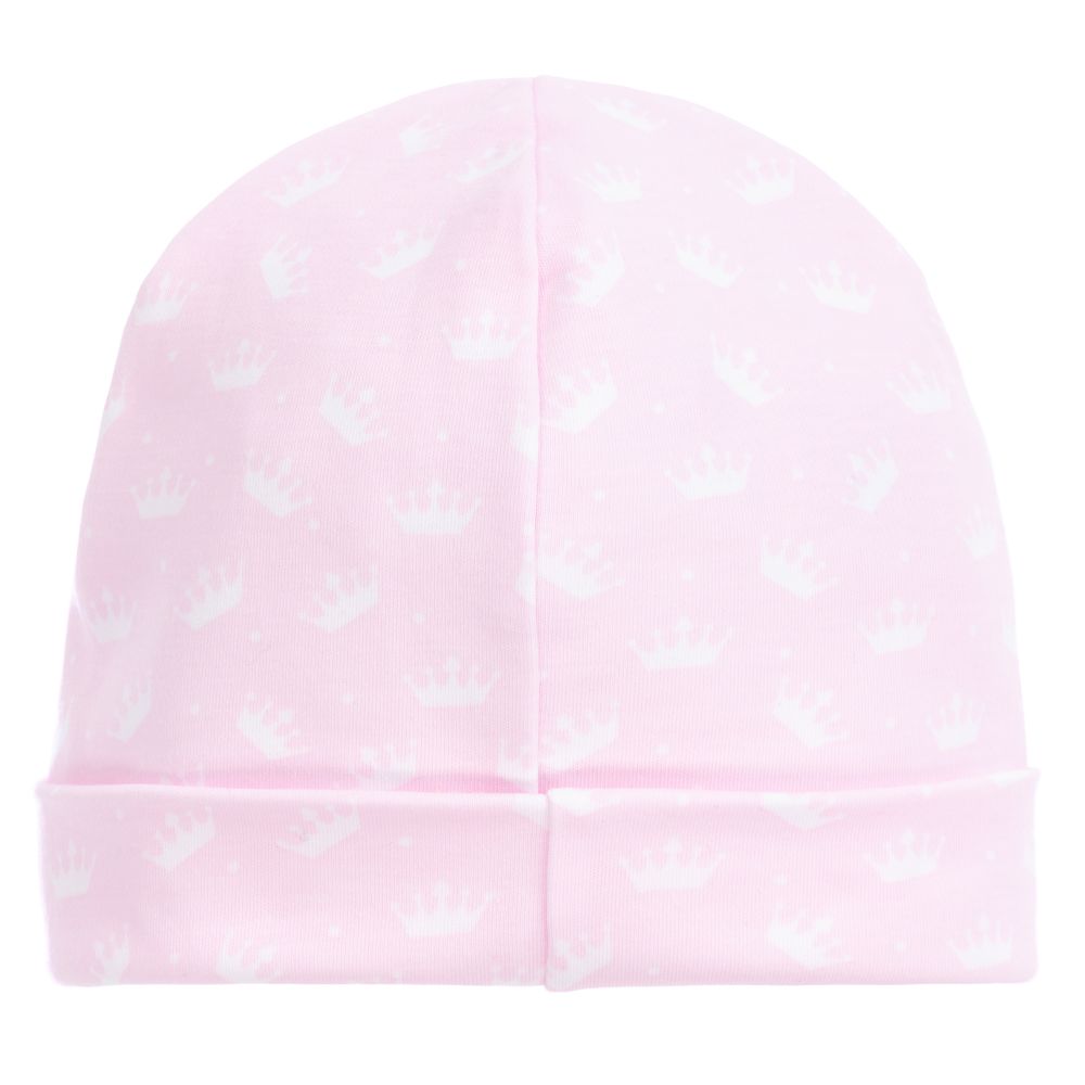 Kissy Kissy-Pima Cotton Royalty Print Hat | Childrensalon Outlet