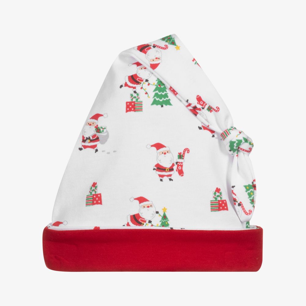 Kissy Kissy - Santa-Mütze aus Pima-Baumwolle | Childrensalon