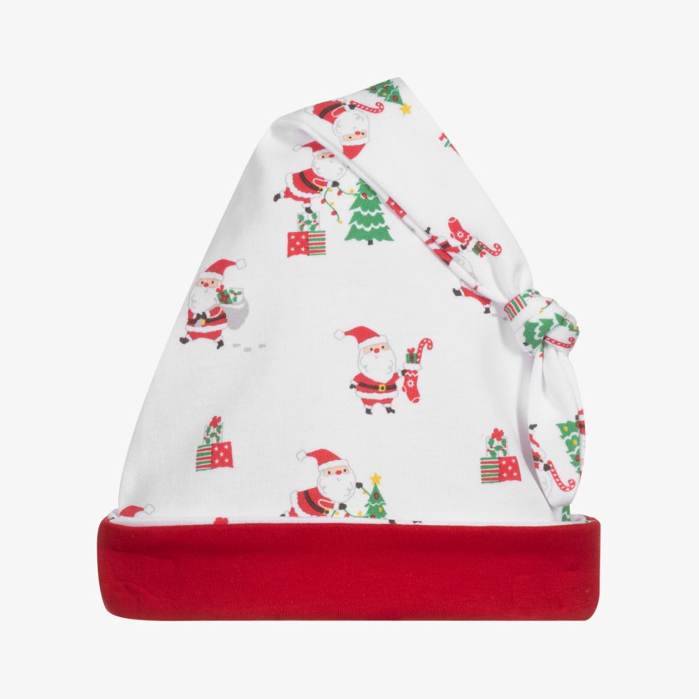 Kissy Kissy - Pima Cotton Santa Hat | Childrensalon