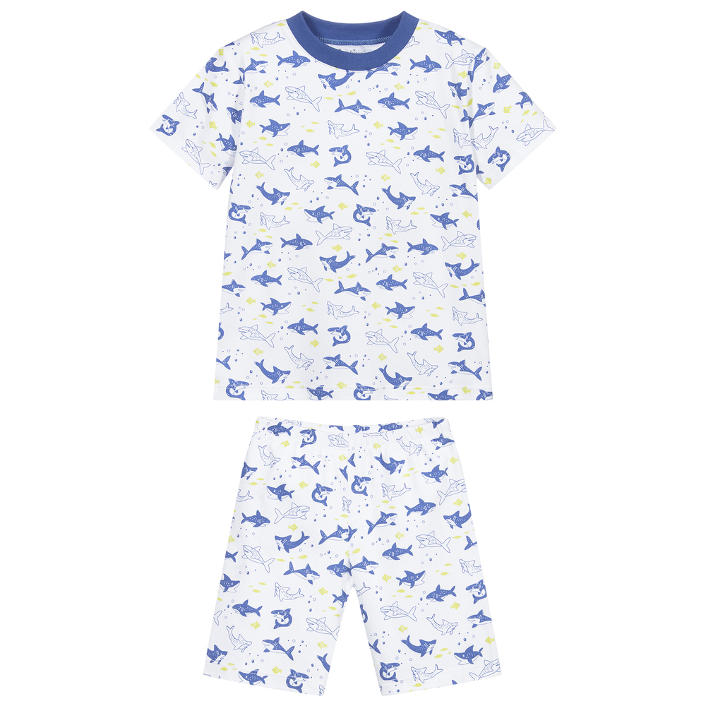 Kissy Kissy-Пижама из хлопка пима с акулами | Childrensalon Outlet