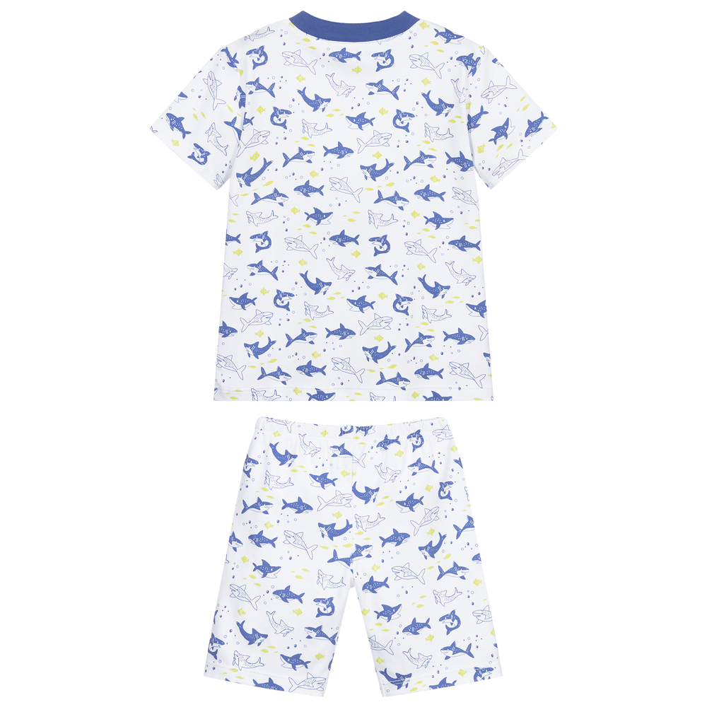 Kissy Kissy-Пижама из хлопка пима с акулами | Childrensalon Outlet