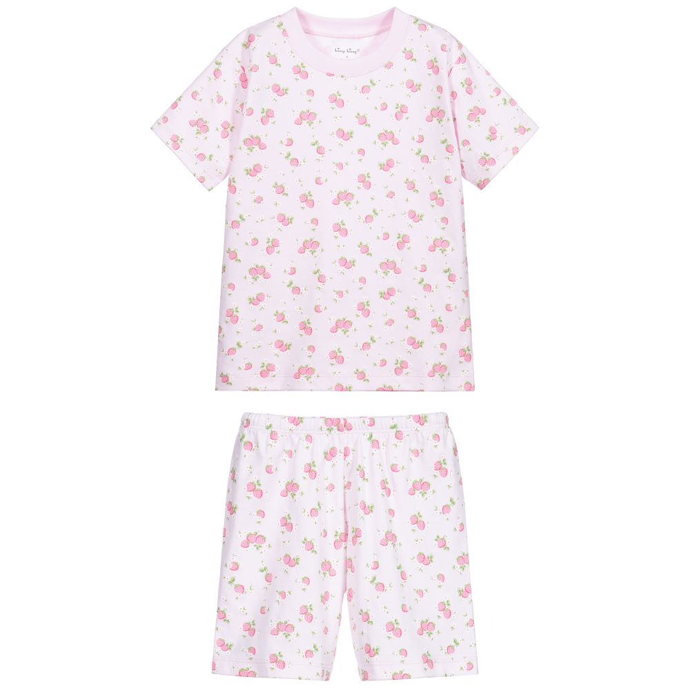 Kissy Kissy-Пижама из хлопка пима с принтом в виде клубники | Childrensalon Outlet