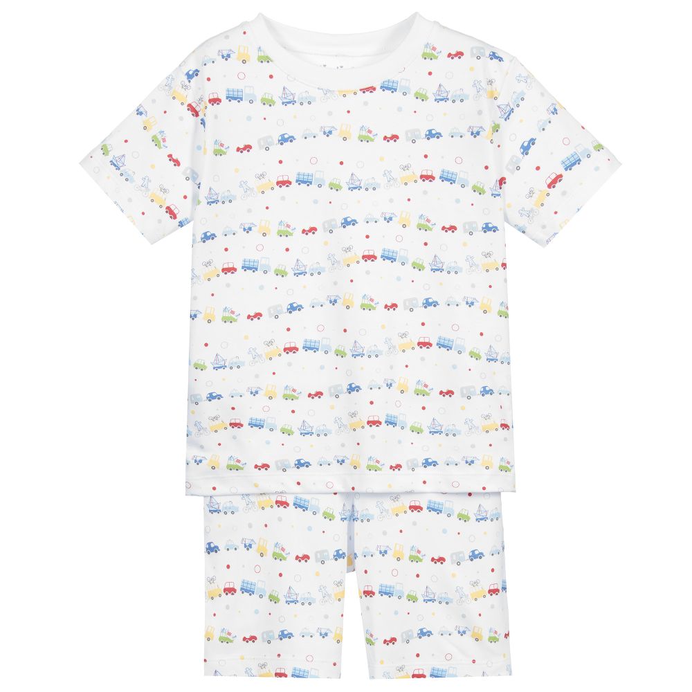 Kissy Kissy - Pyjama aus Pima-Baumwolle mit Autos | Childrensalon
