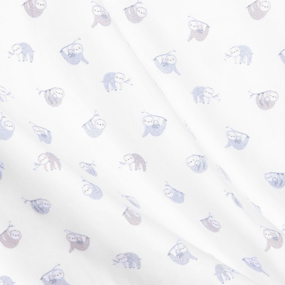 Kissy Kissy-Плед из хлопка пима с ленивцами (74 см) | Childrensalon Outlet