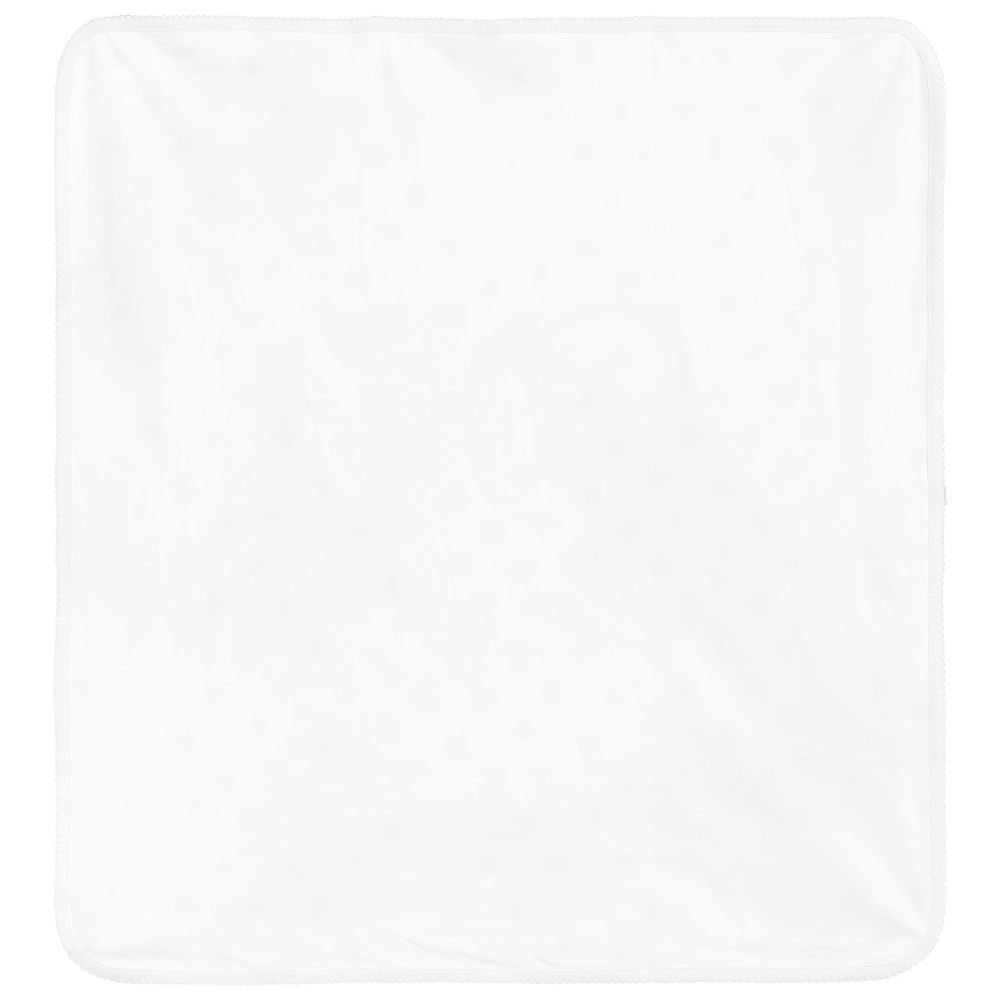 Kissy Kissy-Плед из хлопка пима с ленивцами (74 см) | Childrensalon Outlet