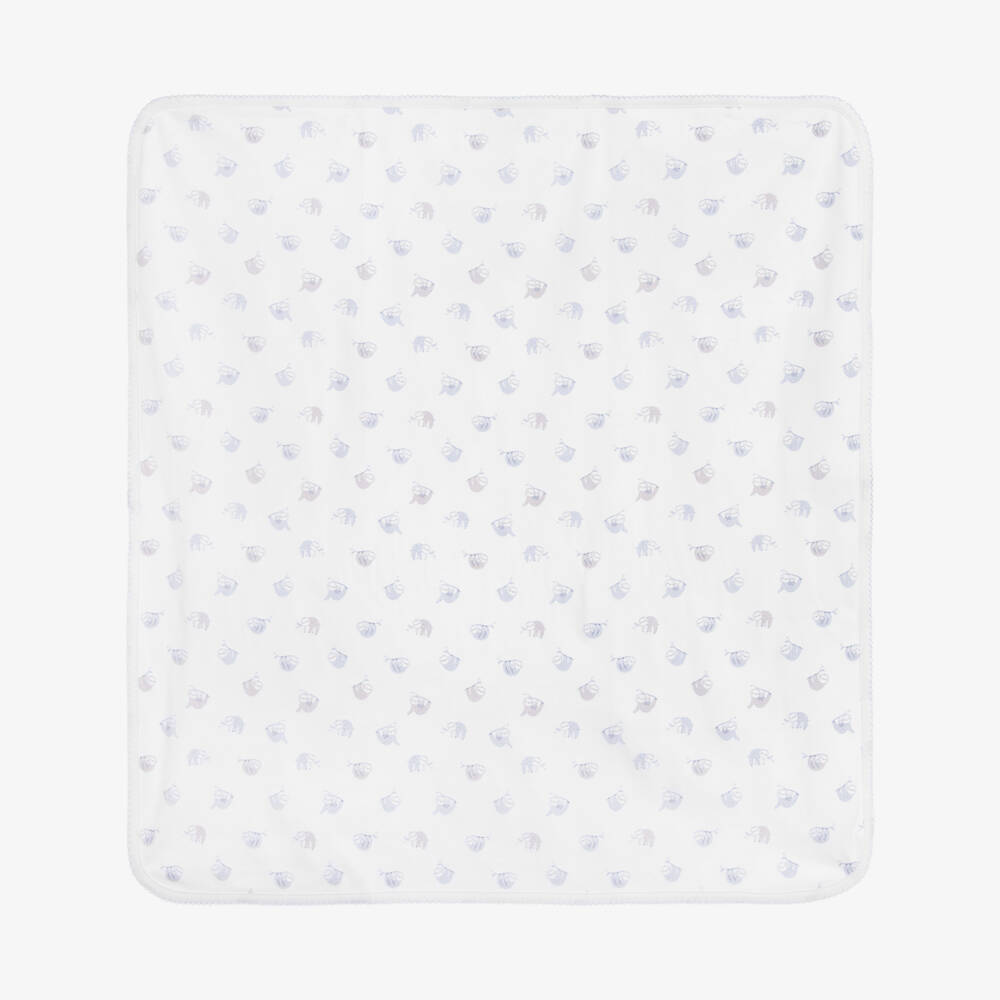 Kissy Kissy-Pima Sloths Blanket (74cm) | Childrensalon Outlet