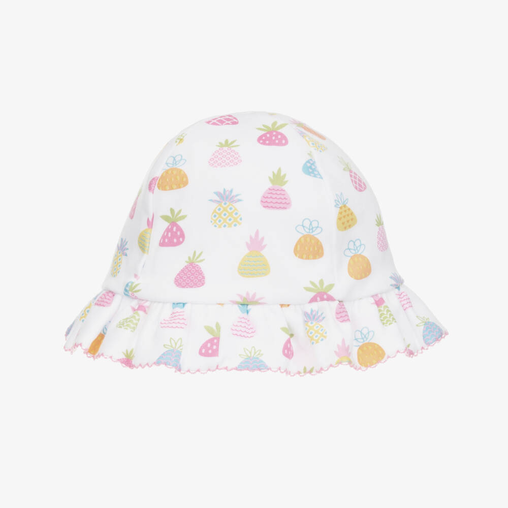 Kissy Kissy-Pineapple Pima Cotton Baby Hat | Childrensalon Outlet