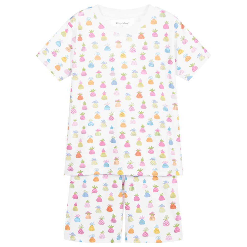 Kissy Kissy - Pineapple Pima Cotton Pyjamas | Childrensalon