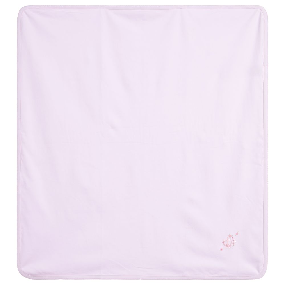 Kissy Kissy-Pink Blush Blanket (74cm) | Childrensalon Outlet