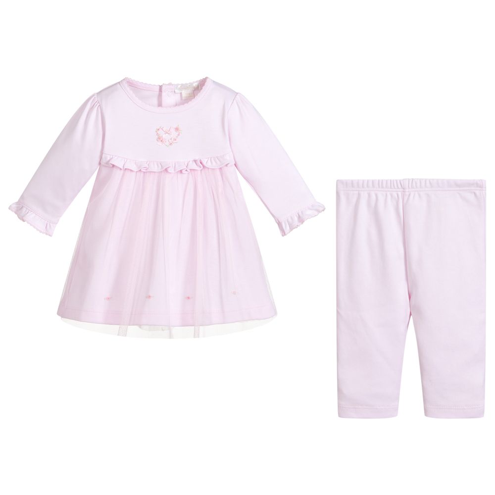 Kissy Kissy-Pink Blush Leggings Set | Childrensalon Outlet