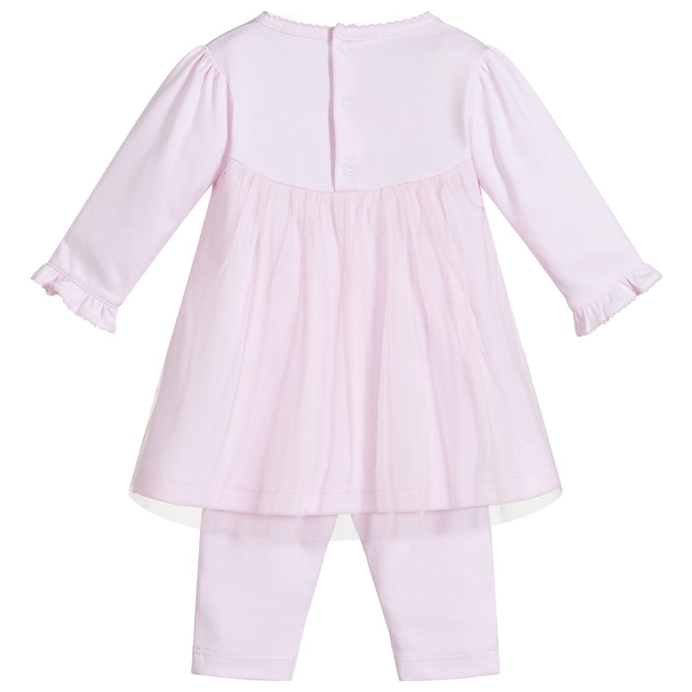 Kissy Kissy-Pink Blush Leggings Set | Childrensalon Outlet