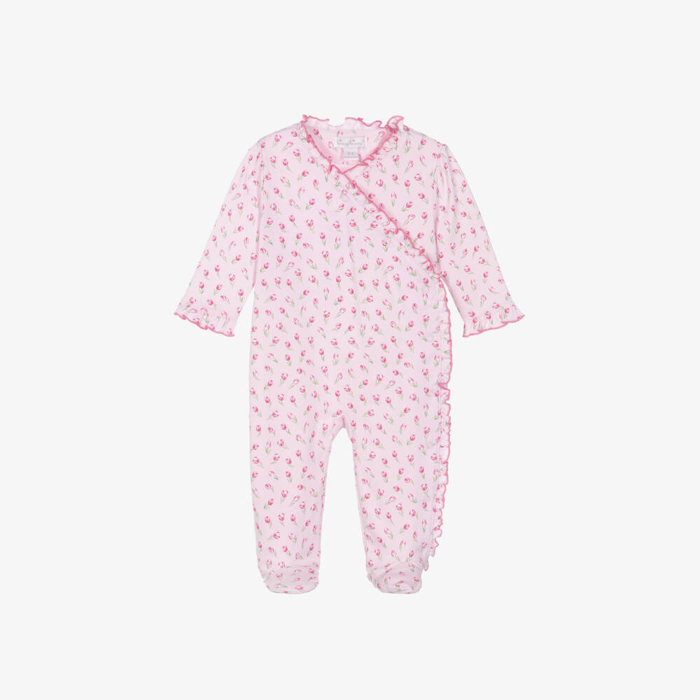 Kissy Kissy-Розовый хлопковый комбинезон Tulip Dream для малышей | Childrensalon Outlet
