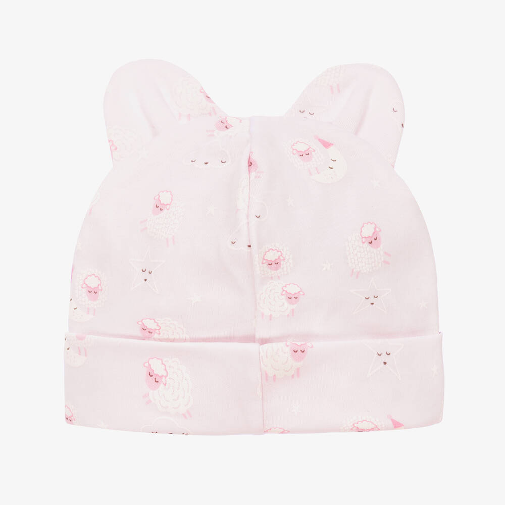Kissy Kissy-Pink Night Night Lammies Hat | Childrensalon Outlet