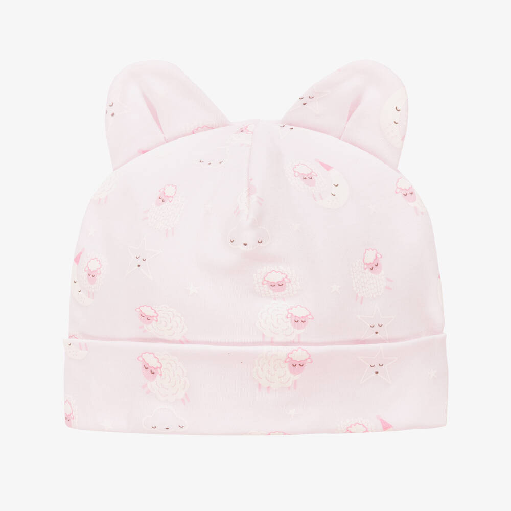 Kissy Kissy - Bonnet rose Night Night Lammies | Childrensalon