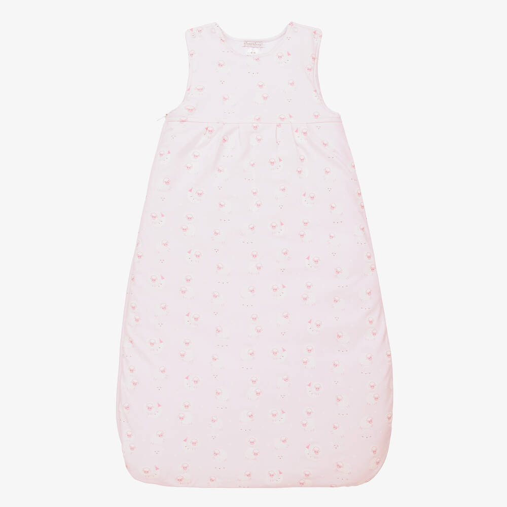 Kissy Kissy - Pink Night Night Lammies Sleeping Bag (70cm) | Childrensalon
