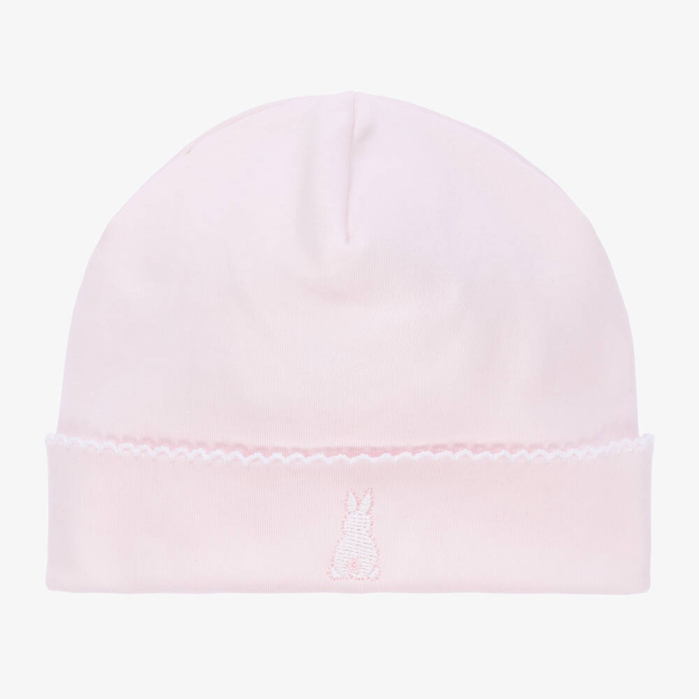 Kissy Kissy - Bonnet rose en Pima lapins bébé | Childrensalon