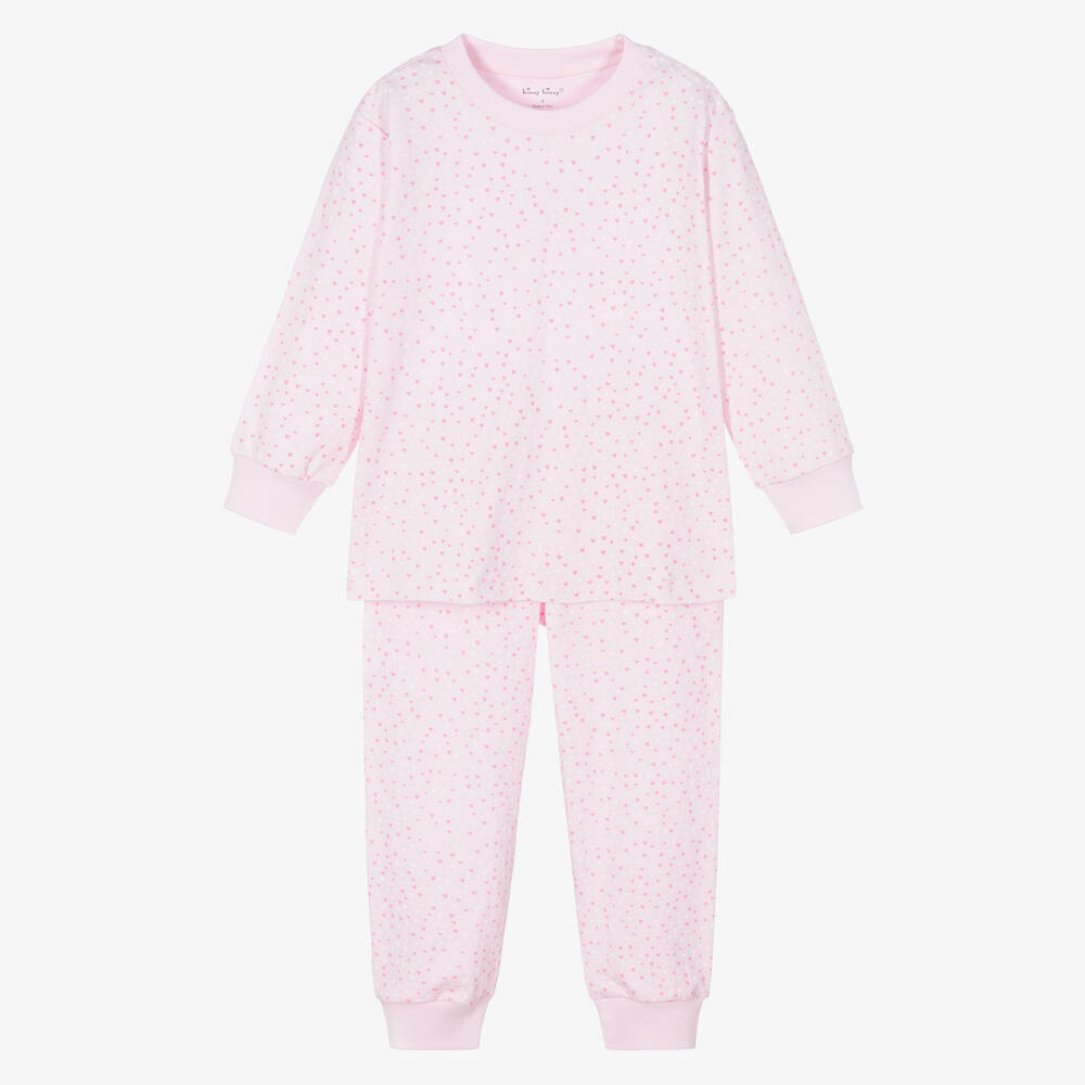 Kissy Kissy - Розовая пижама из хлопка пима | Childrensalon