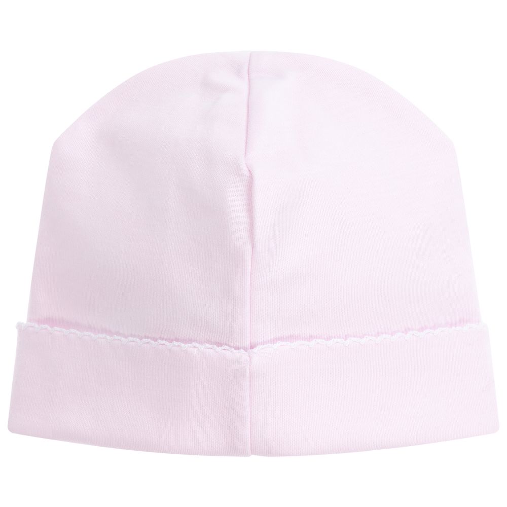 Kissy Kissy-قبعة قطن بيما لون زهري للمولودات | Childrensalon Outlet