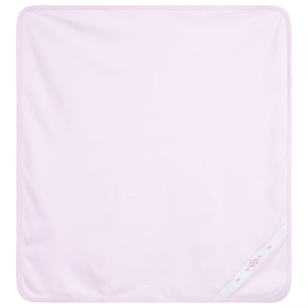 Kissy Kissy - Couverture rose (74 cm) | Childrensalon