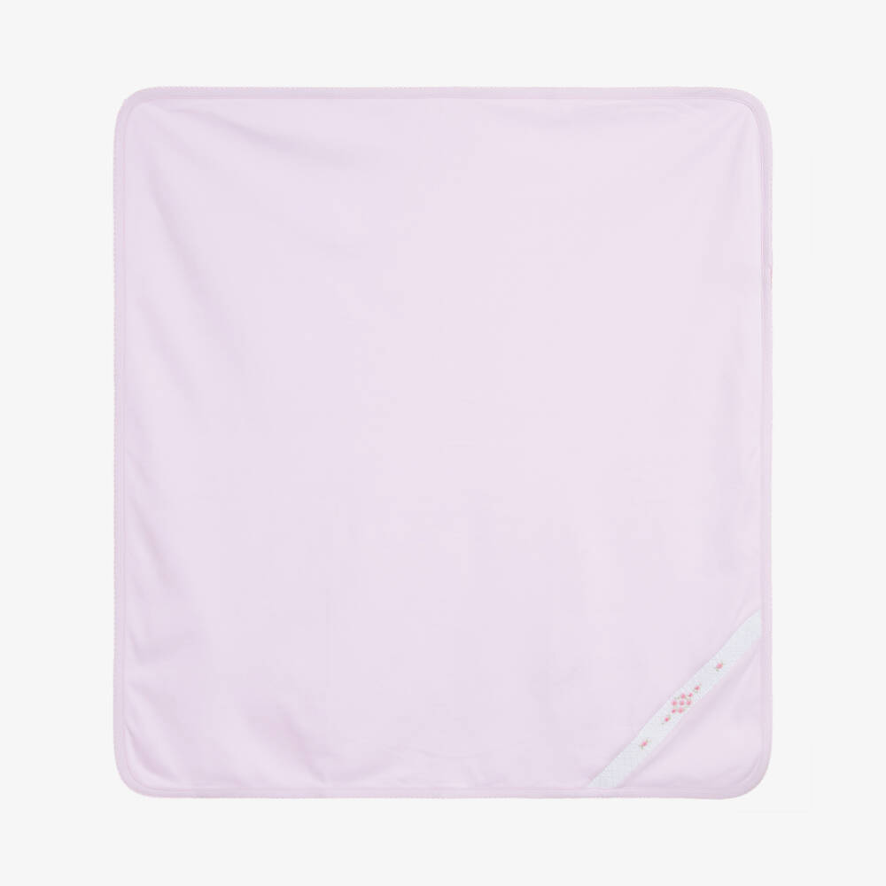Kissy Kissy-Pink Rose Blanket (74cm) | Childrensalon Outlet