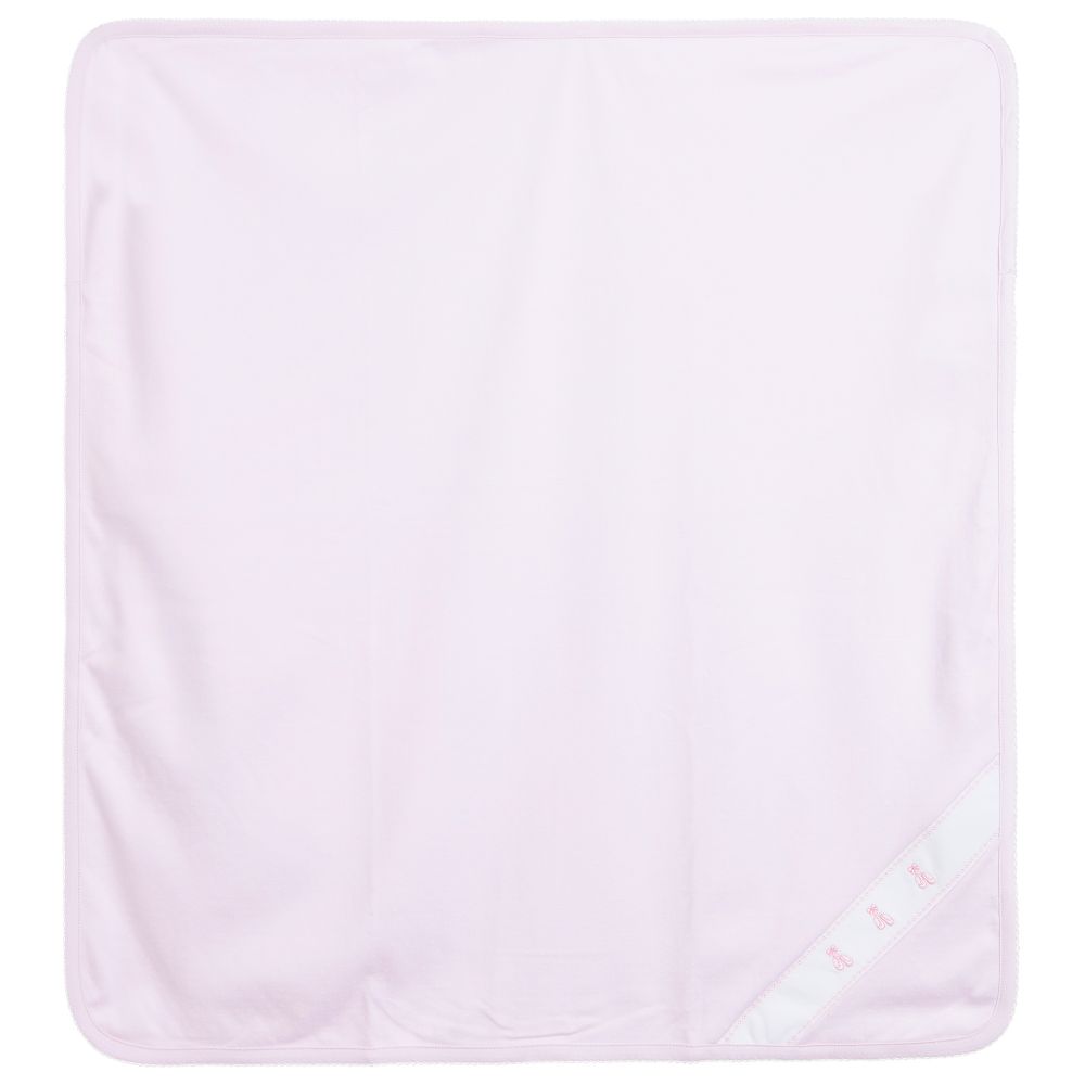Kissy Kissy - Розовое одеяло с изображением тапочек (74 см) | Childrensalon