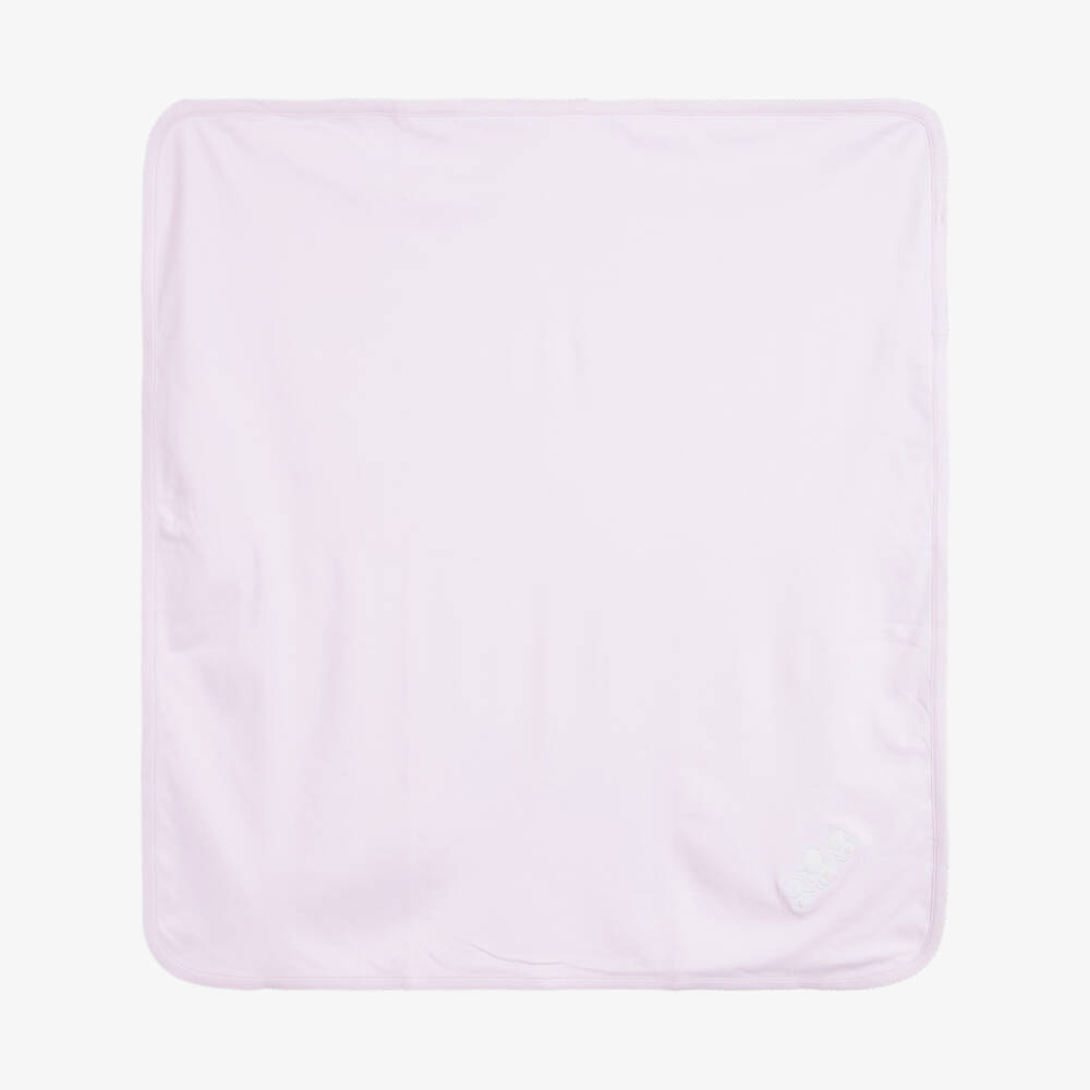 Kissy Kissy-Pink Teddy Blanket (74cm) | Childrensalon Outlet