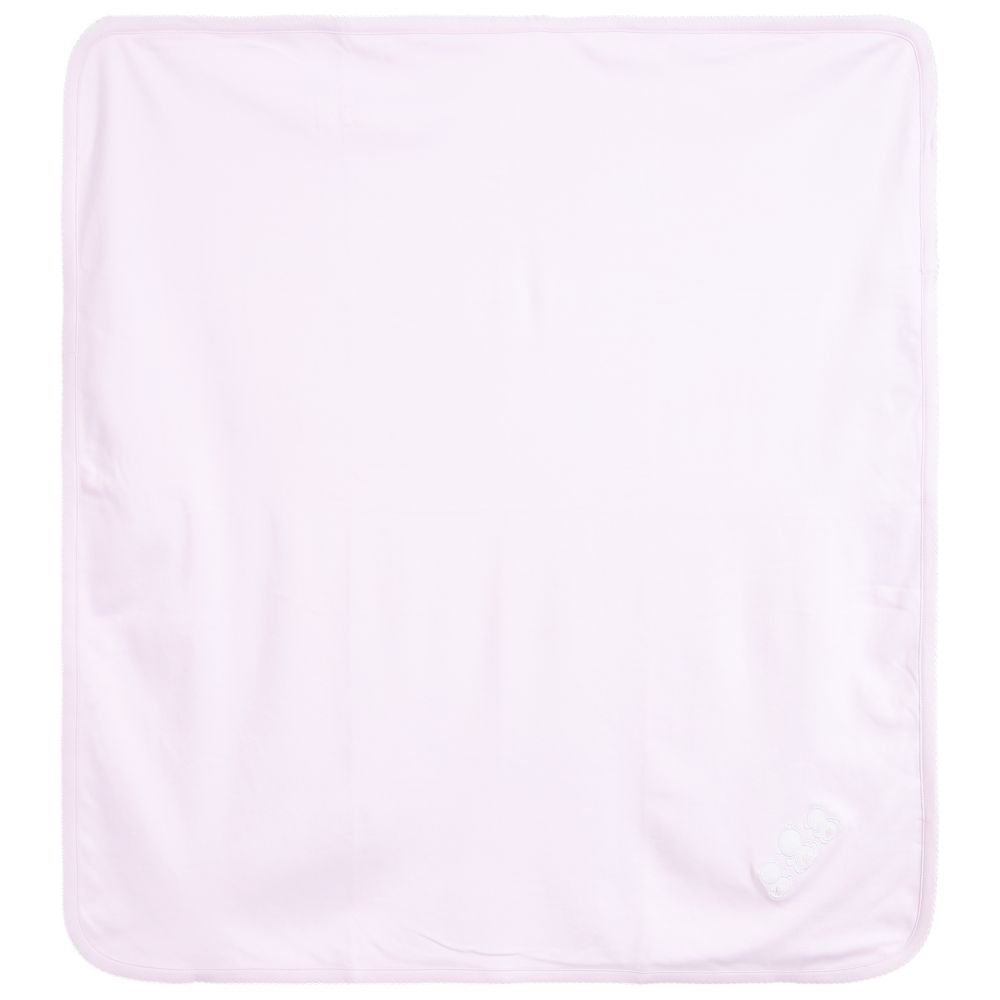 Kissy Kissy - Pink Teddy Blanket (74cm) | Childrensalon