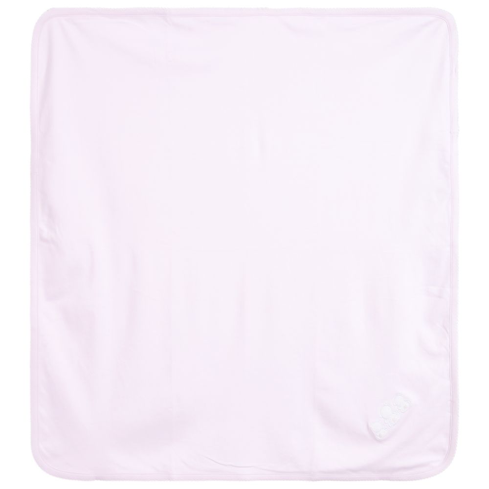Kissy Kissy-Pink Teddy Blanket (74cm) | Childrensalon Outlet