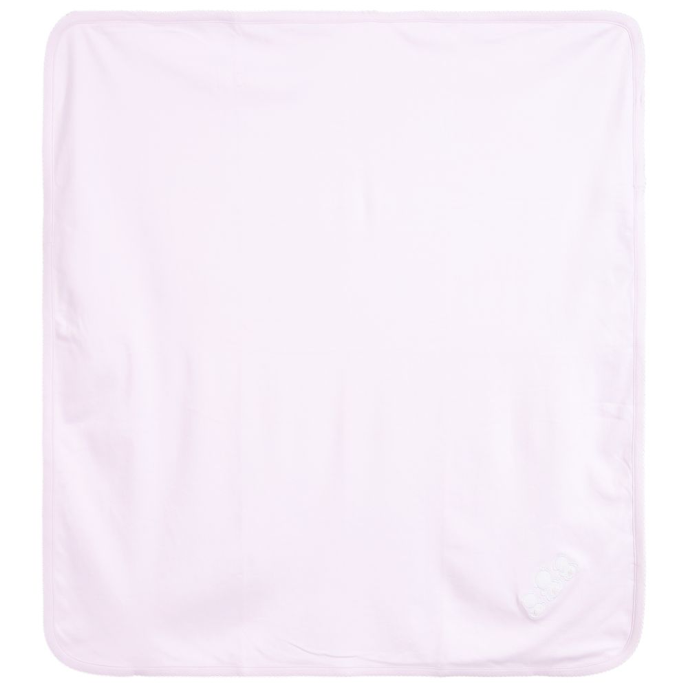 Kissy Kissy - Couverture rose à ourson (74 cm) | Childrensalon