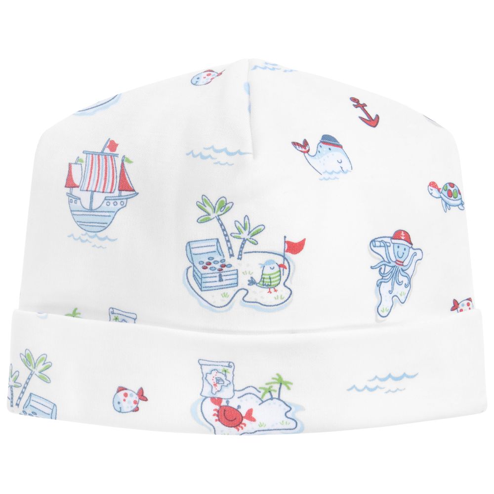 Kissy Kissy - Bonnet en coton Pima Pirate | Childrensalon