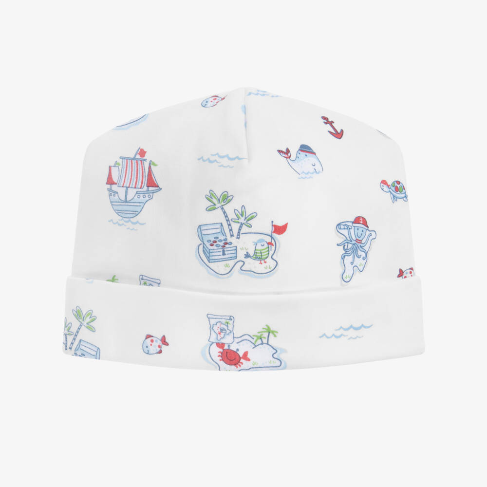 Kissy Kissy-Pirate Pima Cotton Hat | Childrensalon Outlet