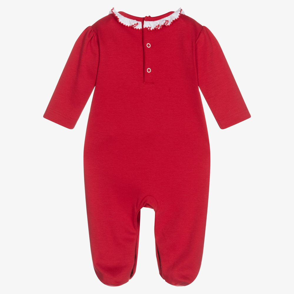 كيسي كيسي-بيبي غرو قطن بيما لون أحمر للأطفال | Childrensalon Outlet