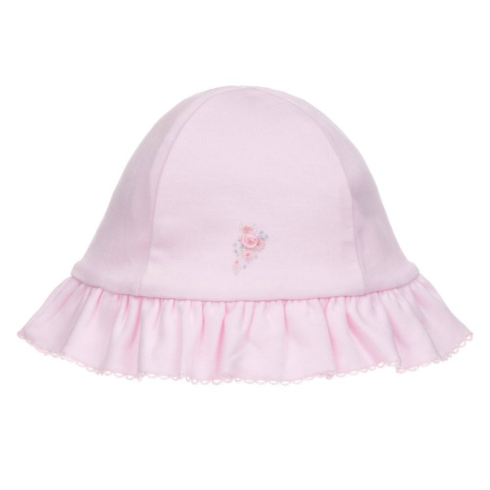 Kissy Kissy - Chapeau en coton Pima Roses Bébé | Childrensalon