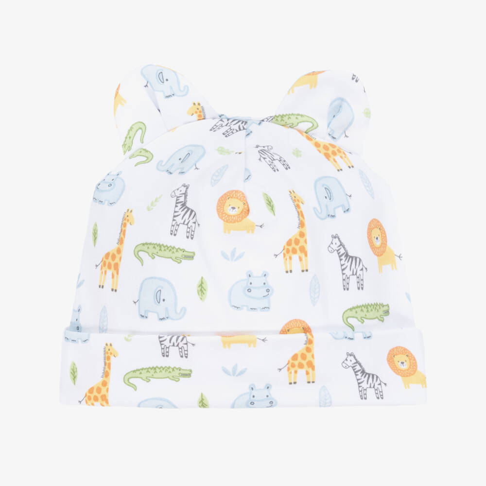 Kissy Kissy-Safari Adventure Cotton Boys Hat | Childrensalon Outlet